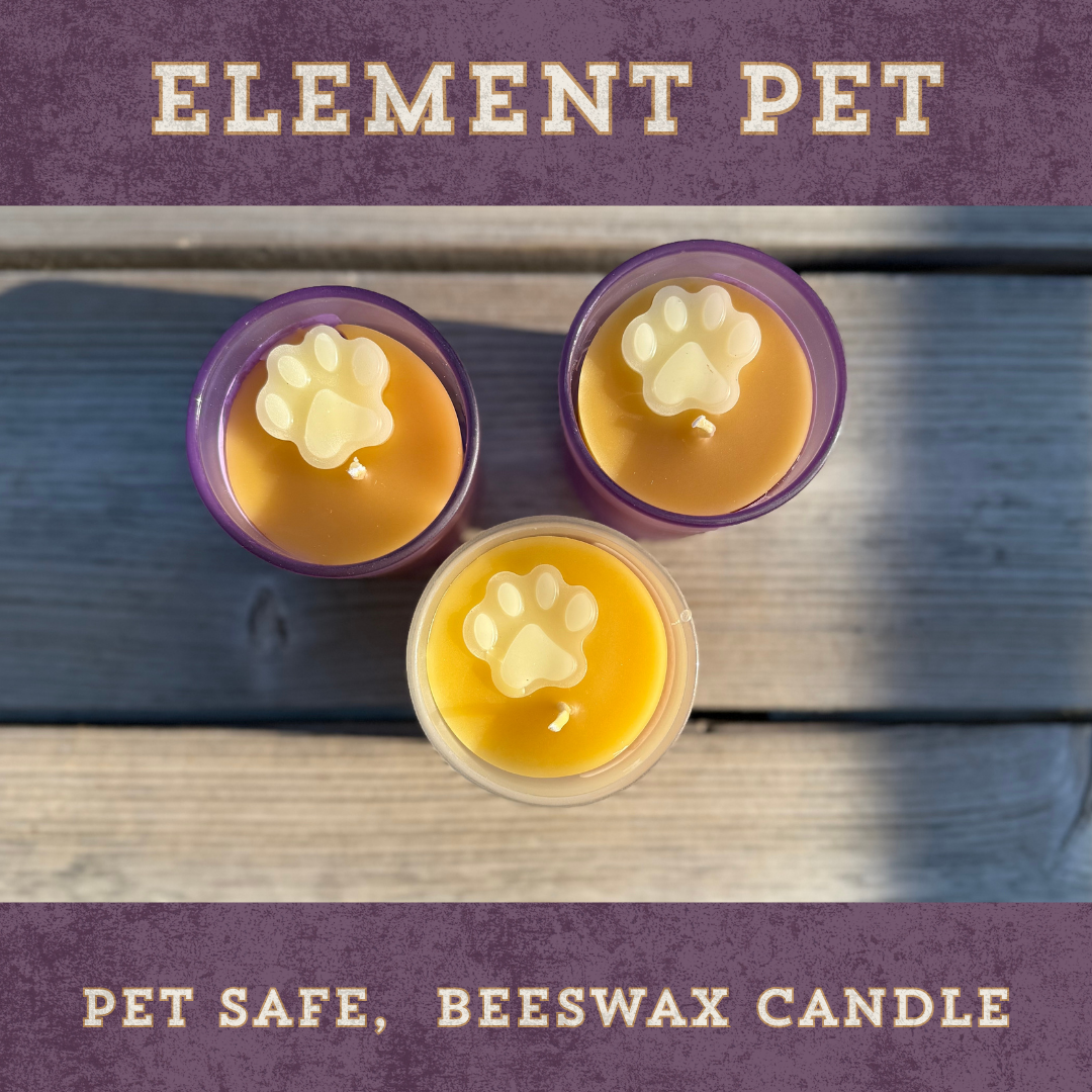 Pet Safe Beeswax Candle