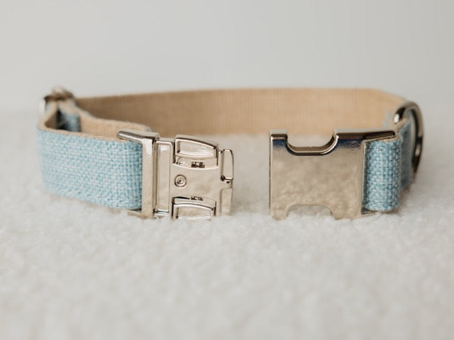 Natural hemp dog collar in tan – eco-friendly, adjustable, and durable
Eco-friendly hemp dog collar in carbon gray – sustainable and minimal
Green hemp dog collar for dogs – comfortable and plant-based
Aqua hemp collar for dogs – breathable, lightweight, and plastic-free