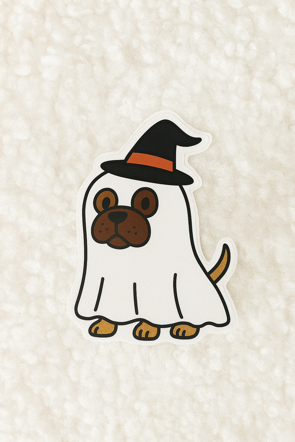 Ghost Pup - Sticker