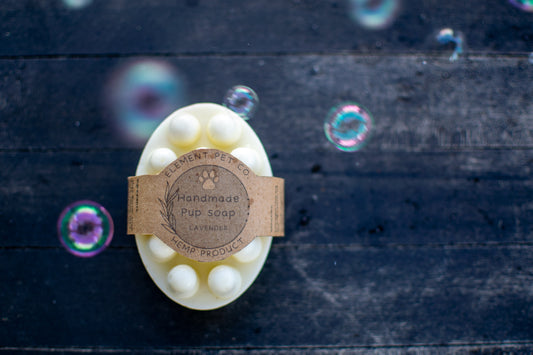 Handmade Hemp Dog Soap