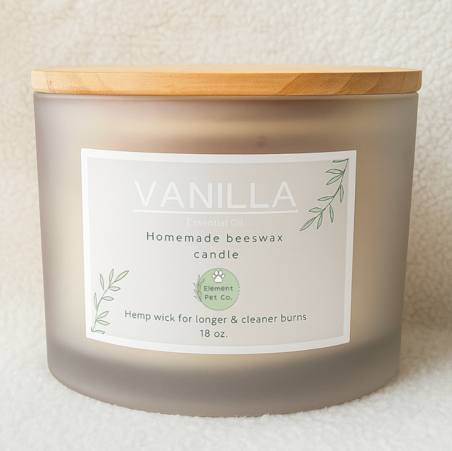 Pet Safe Beeswax Candle