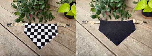 Handmade Hemp Backed Bandanas